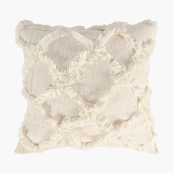 Berber triangle - Ivory Scatter Pillow